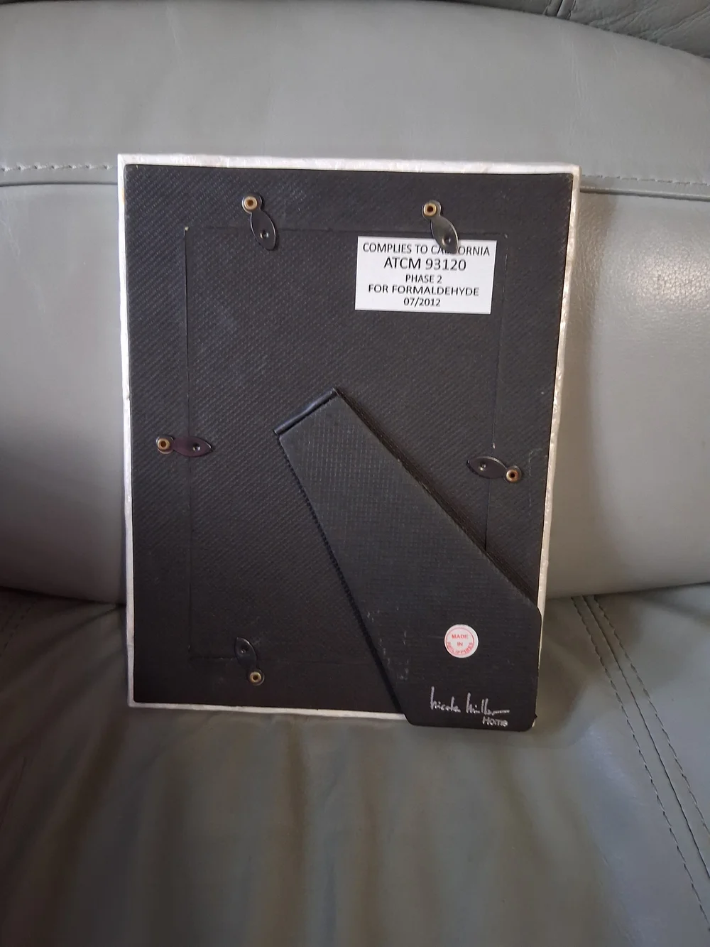 Nicole Miller Home 4x6 Shimmery Picture Frame